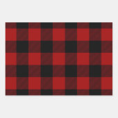 水牛の格子模様 ラッピングペーパーシート (正面2)