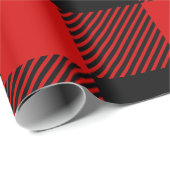 水牛の格子模様 ラッピングペーパー (ロールコーナー)