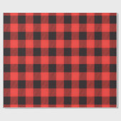 水牛の格子模様 ラッピングペーパー (フラット)