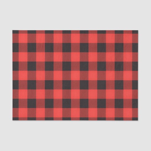 水牛の格子模様 薄葉紙 (正面)