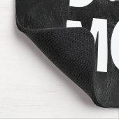 水牛の格子犬の母のポープリント マウスパッド (コーナー)