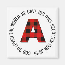 水牛の格子状の手紙Aモノグラム