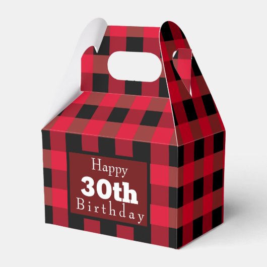 水牛の格子状誕生日 フェイバーボックス (正面サイド)