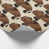 水牛の漫画のラッピング紙 ラッピングペーパー (角)