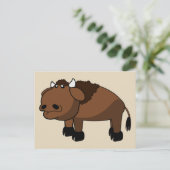 水牛の漫画はがき ポストカード (スタンド正面)