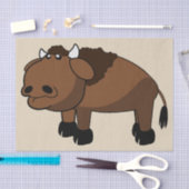 水牛の漫画ティッシュペーパー 薄葉紙 (クラフト)