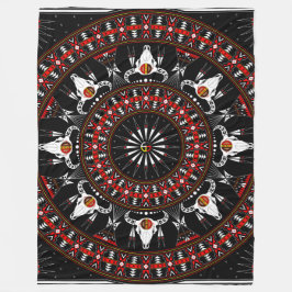 水牛の精霊 フリースブランケット