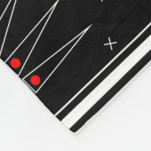 水牛の精霊 フリースブランケット (角)