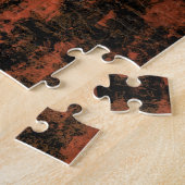 水牛の野生動物の素晴らし芸術 ジグソーパズル (側面)