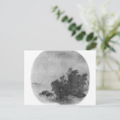 水牛の風景、宋王朝 ポストカード (スタンド正面)