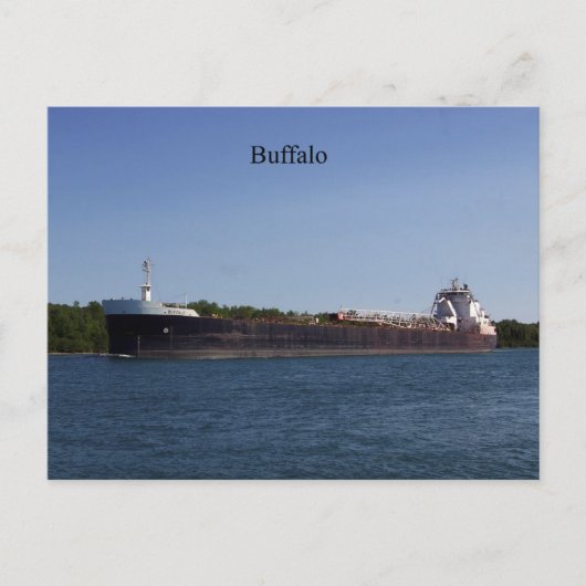 水牛はがき ポストカード (正面)