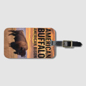 水牛アットサンセット ラゲッジタグ (正面横)