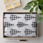 水牛チェックパイン素朴木 薄葉紙 (ギフト)