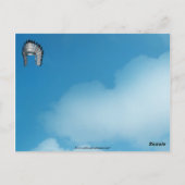 水牛ドリームキャッチャー葉書 ポストカード (裏面)