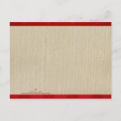 水牛中国の子牛2021年カード インビテーションポストカード (裏面)