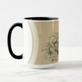 水牛中国の牛年誕生日 マグカップ (左)