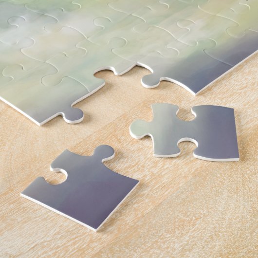 水牛素晴らしジャックを通過する湖フリーター ジグソーパズル (側面)