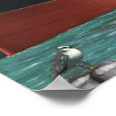 水牛素晴らしジャックを通過する湖フリーター ポスター (角)