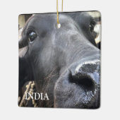 水牛(インド) セラミックオーナメント (左)