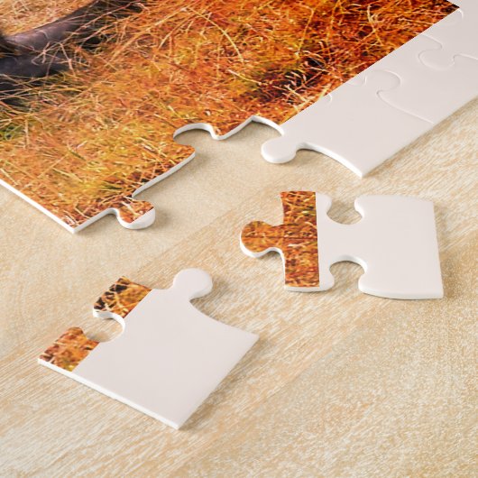 水牛 ジグソーパズル (側面)