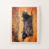 水牛 ジグソーパズル (縦)