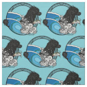 水犬の新しい ファブリック (見本)