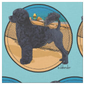 水犬アルガルヴェ地方 ファブリック (クローズアップ)