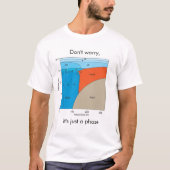 水状態図のTシャツ Tシャツ (正面)