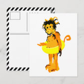 水猿 ポストカード (正面/裏面)