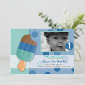 水玉とアイスポップ 招待状 (スタンド正面)