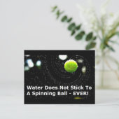 水玉はがき – フラットアースミーム ポストカード (スタンド正面)