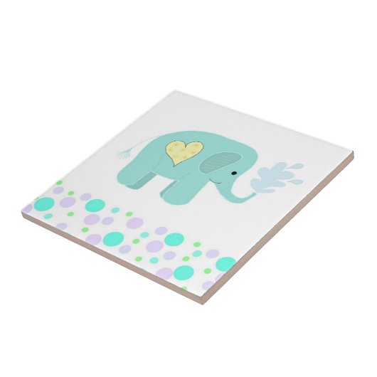 水玉ゾウ タイル (側面)