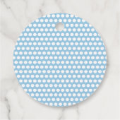 水玉模様お救済世話にな祝る フェイバータグ (裏面)