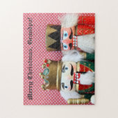 水玉模様が付いているくるみ割り ジグソーパズル (縦)