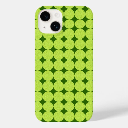 水玉模様とダイアモンズバイシャーリーテイラー Case-Mate iPhoneケース (裏面)