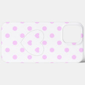 水玉模様とハート4 - Weibs – かわいいガーリー Case-Mate iPhoneケース (裏面 (横))