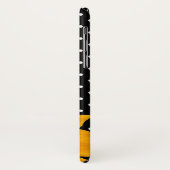 水玉模様とヒマワリiPHone Xケース Case-Mate iPhoneケース (裏面/左)