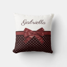 水玉模様とボウ