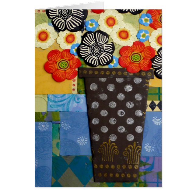 水玉模様のつぼ (正面)