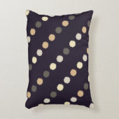 水玉模様のシームレスなパターン落書きテクスチャ。文字 アクセントクッション (正面(垂直))