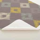 水玉模様のシームレスなパターン。民族像のモザイク シェルパブランケット (3/4)