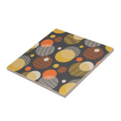 水玉模様のストライプなパターン タイル (側面)