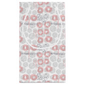 水玉模様の円パターン スモールペーパーバッグ (裏面)