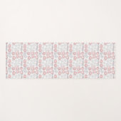 水玉模様の円パターン ヨガマット (正面(横))