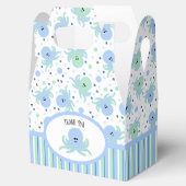 水玉模様の可愛いストライプタコ フェイバーボックス (オープン)