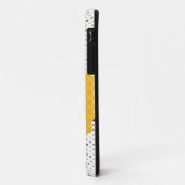 水玉模様の幸せな踊り象のiPhone 5の場合 Case-Mate iPhoneケース (裏面/左)