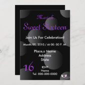 水玉模様の楽園の菓子16はカスタマイズ セーブザデート (正面/裏面)