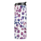 水玉模様の水色:幾何学的シームレス。 タンブラー (回転左)