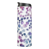 水玉模様の水色:幾何学的シームレス。 タンブラー (回転右)