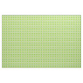 水玉模様の緑パターン ファブリック (ヤード)